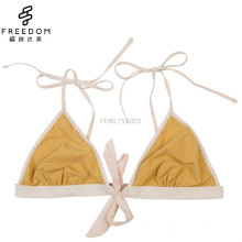 Chine en gros et personnalisé sexy coton trianglesexy et soutien-gorge sans fil